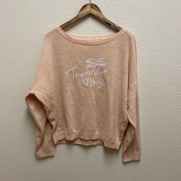 Beachly x Goldfish Kiss Tropical Vibes Sweater XL - Picture 1 of 5